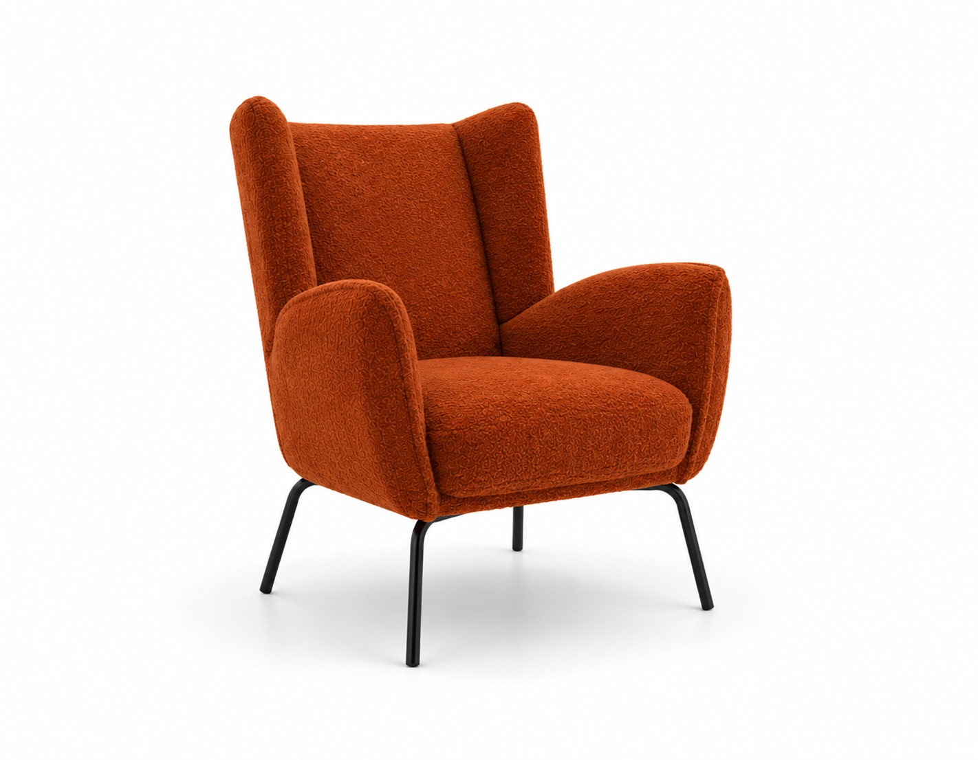 Luxe Wingback Chair view 4